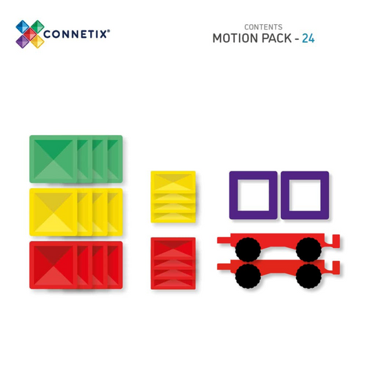 Connetix Rainbow Motion Pack 24pc