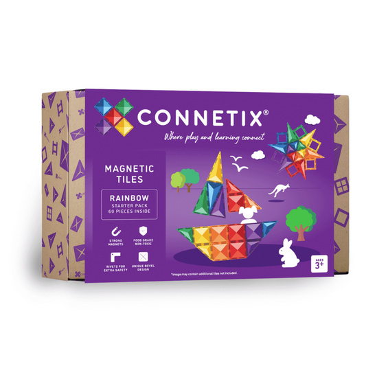 Connetix Rainbow Starter Pack 60pc