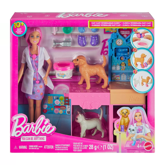 Barbie Fast Cast Pet Vet Clinic