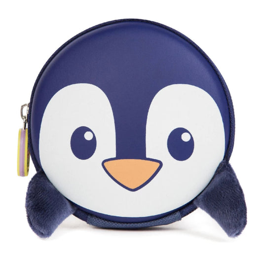 Boppi Tiny Trekker Keychain Pouch Penguin Blue Toys at Foys