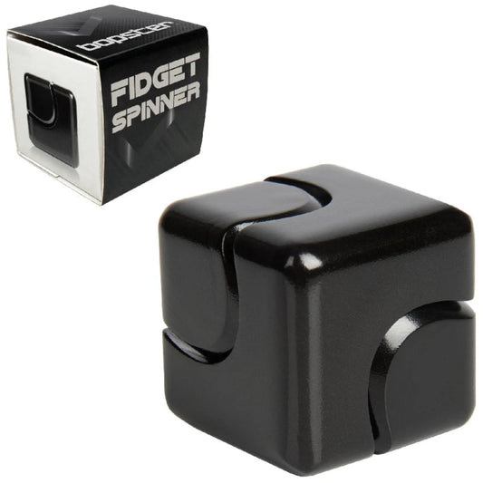 Bopster Fidget Spinner Cube Black packaging