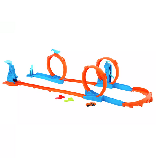 Hot Wheels Track Creator Triple Loop Frenzy Kit