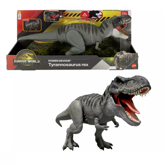 Jurassic World Rebirth Power Devour T. Rex Dinosaur Toy