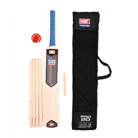 M.Y Size 3 Cricket Set Mesh Bag
