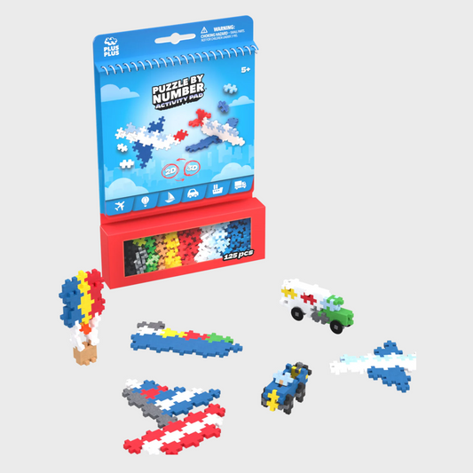 Plus-Plus Activity Pad - Transportation