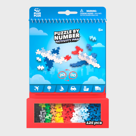 Plus-Plus Activity Pad - Transportation