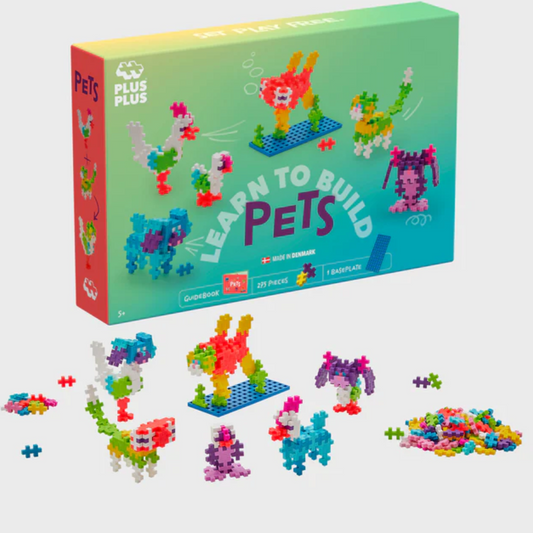 Plus-Plus Learn to Build Pets