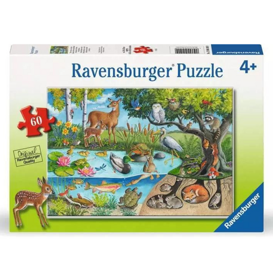 Ravensburger Animals Above and Below 60pc puzzle toys at foys