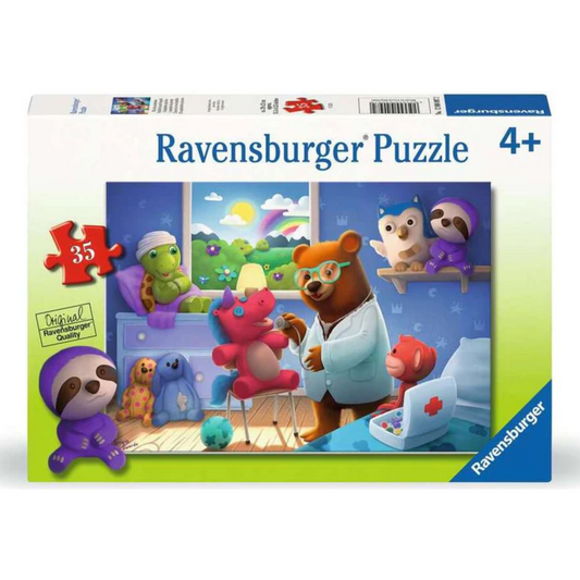 Ravensburger Stuffed Animal Hospitaltoys at foys puzzle 35PC