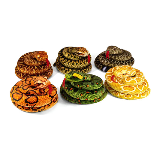 Asstd snake 6 colours