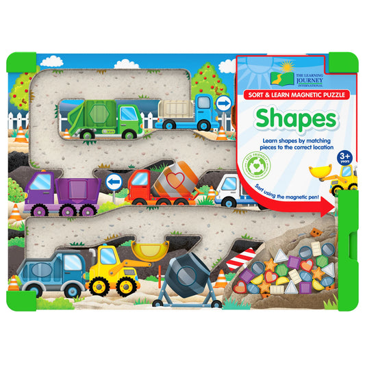Sort & Learn Magnetic Puzzles Shapes Digger
