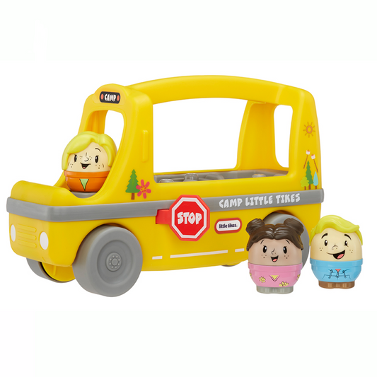 Little Tikes Toddle Tots Camp Toddle Bus with campers