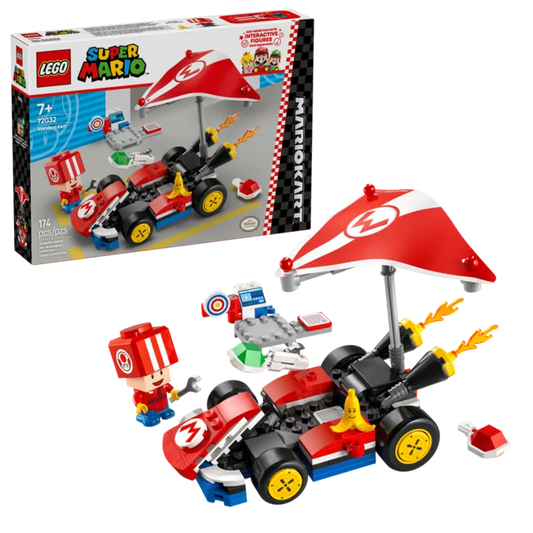 LEGO 72032 Mario Kart™ Standard Kart playset with Toad figure.