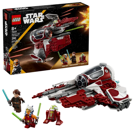 LEGO Star Wars 75401 Ahsoka’s Jedi Interceptor with minifigures