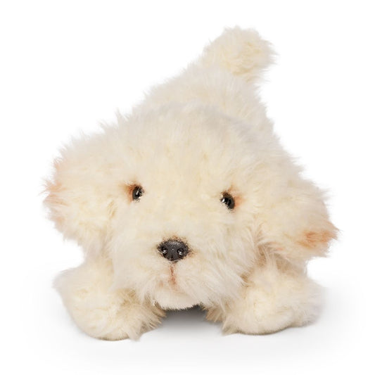 Plush Labradoodle puppy toy, perfect for cuddles and play.