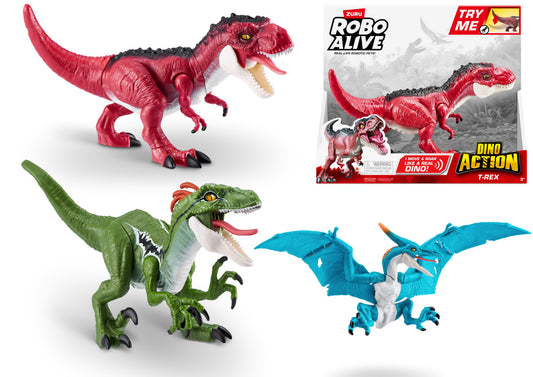 Toys at Foys - Robo Alive Dino Raptor, T-Rex and Pterodactyl