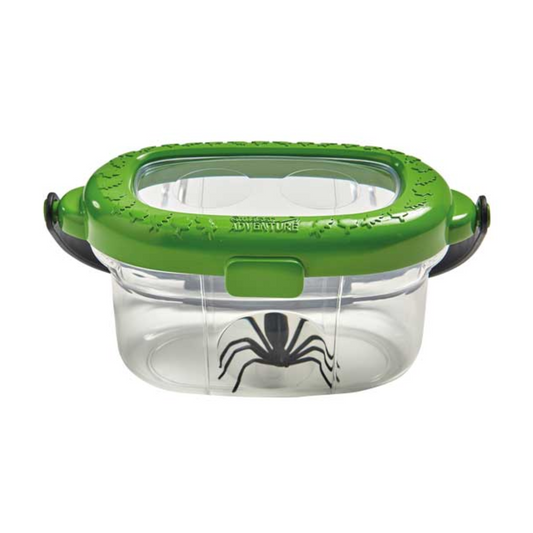 Outdoor Adventure Bug Viewer with five magnifiers and secure lid.