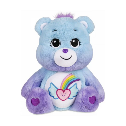 Dream Bright Bear plush toy, 35cm tall, soft material, inspiring optimism.