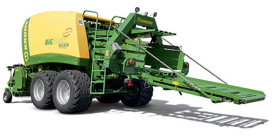Krone Big Pack 1290 With 2 Square Bales