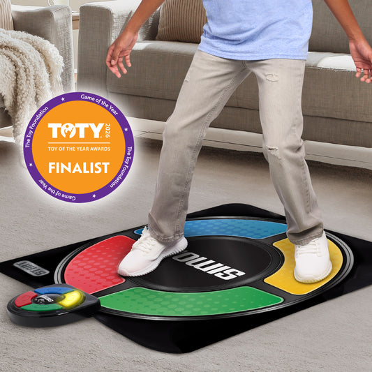 Hasbro Simon Jump electronic game mat with console – view 2