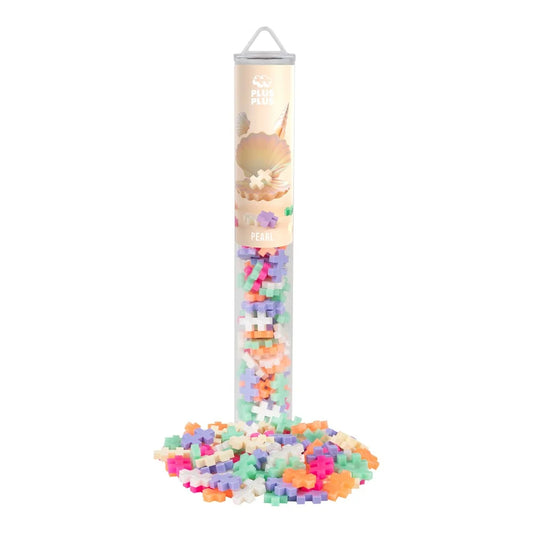Plus-Plus Building Blocks Pearl 100 Piece Tube