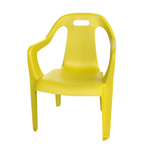 Kids Plastic Chair Yellow