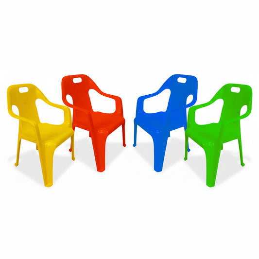 Kids Plastic Chair Blue