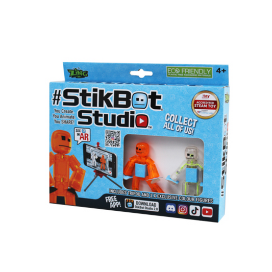 StikBot stop-motion playset, a fun and educational STEAM toy