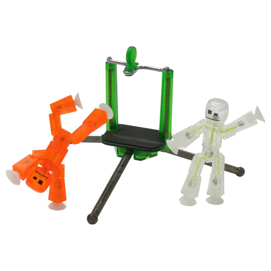 StikBot Studio poseable action figures with suction-cup hands and feet