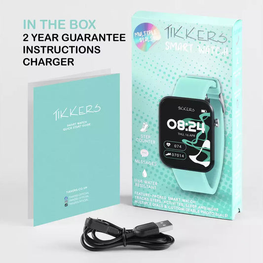 Smartwatch for kids & teens, featuring fitness & health tracking.