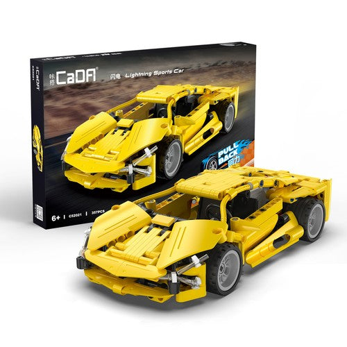 CaDA Lightning Pull Back Sports Car