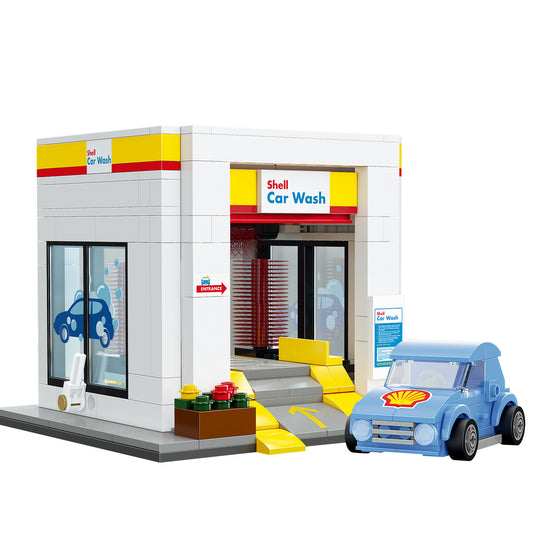 Includes a small car for added play value