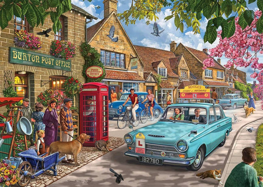 Illustrated by renowned puzzle artist Steve Crisp