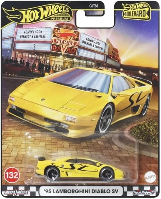 Hot Wheels Boulevard ‘95 Lamborghini Diablo SV Die-Cast Car