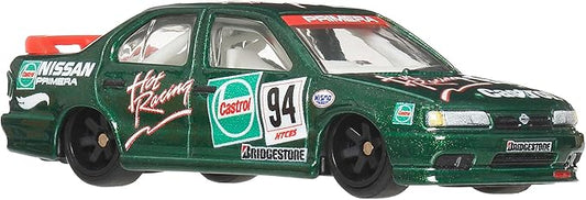 Finished in a distinctive green racing-inspired design