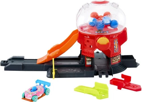 Includes 1 Hot Wheels 1:64 scale toy car