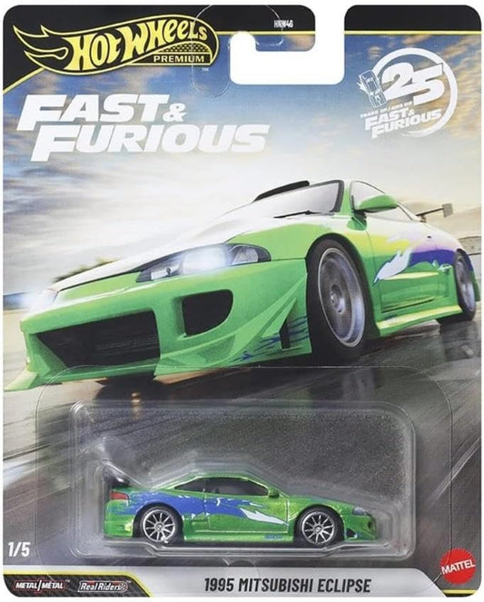 Hot Wheels Fast & Furious 1995 Mitsubishi Eclipse Tokyo Drift Custom Die-Cast Car