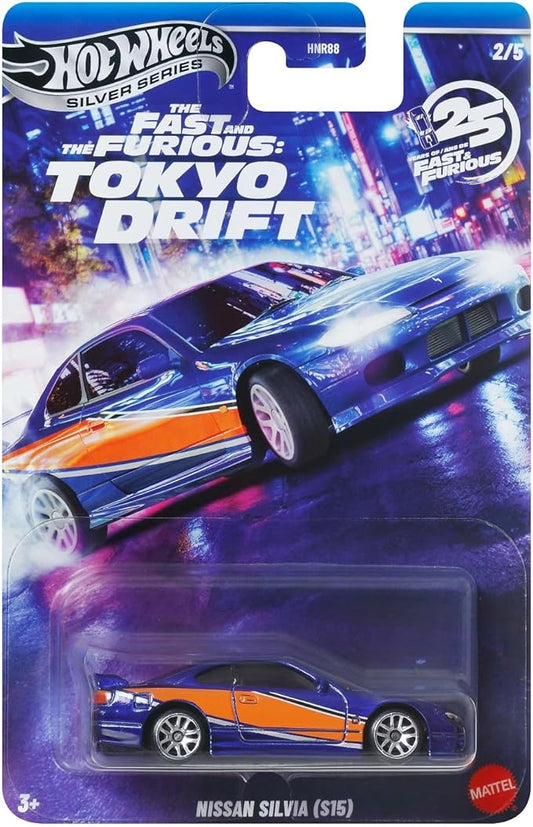 Hot Wheels Fast & Furious Nissan Silvia S15 Tokyo Drift Custom Die-Cast Car