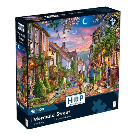 Mermaid Street 1000 Piece Jigsaw Puzzle