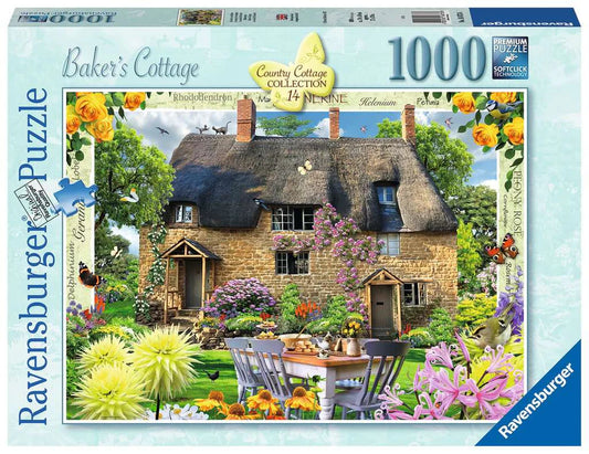 Baker's Cottage 1000pc Jigsaw Puzzle