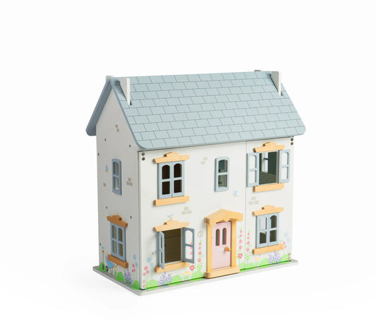 Summer Cottage Wooden Doll's House with Victorian Details