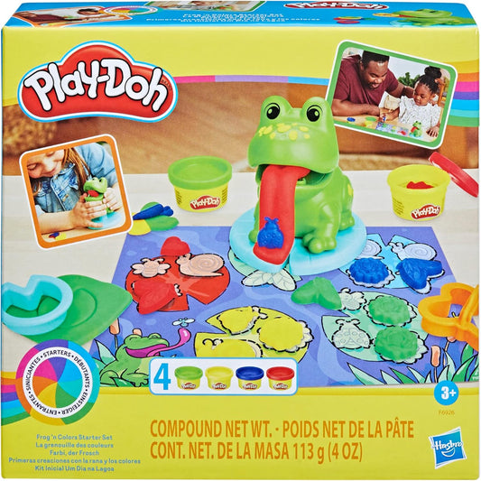 Packaging of the Play-Doh Frog ‘n Colors Starter Set from Toys at Foys