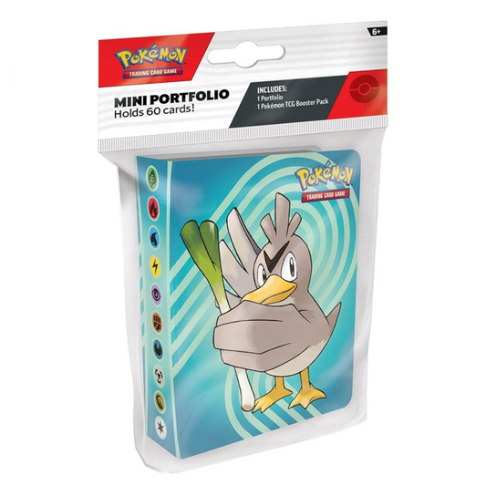 Pokémon TCG: Mini Portfolio 2025 in packaging