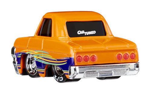 Orange Chevy Impala model – perfect for collectors.