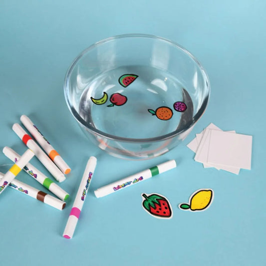 Brainstorm Water Art 10 Pack Sticker Set