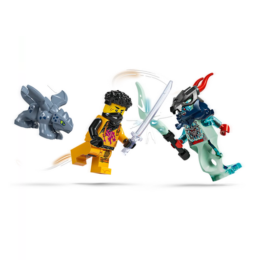 LEGO NINJAGO 71839 Arin's Spinjitzu Battle Mech charcaters