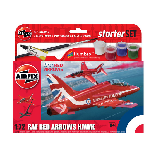 Airfix Red Arrow Hawk Starter Kit