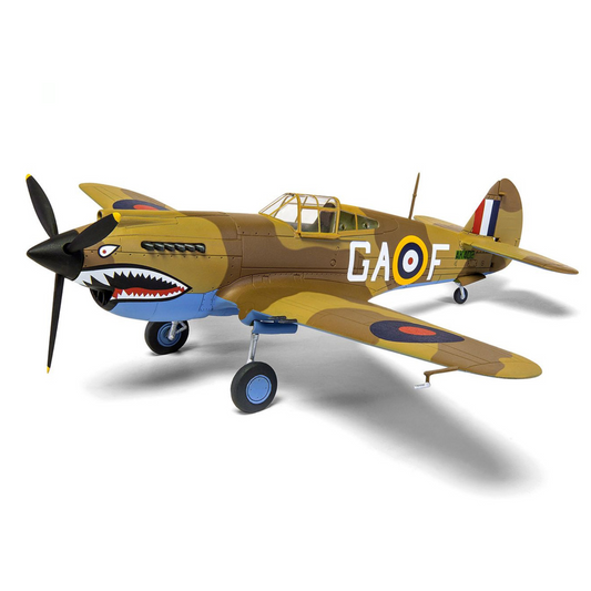 Airfix Curtiss Tomahawk Starter Kit finished model