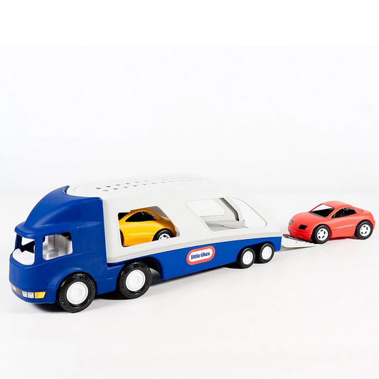 little tikes car carrier loading vehicles