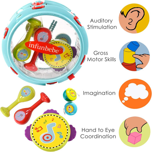 My First Drumset features